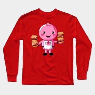 kawaii Ice cream  T-Shirt cute Candy food  funny Long Sleeve T-Shirt